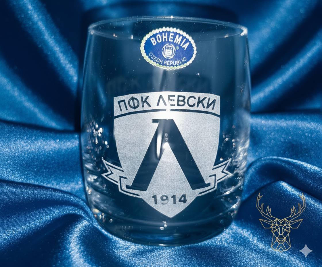 Гравирана чаша ПФК Левски